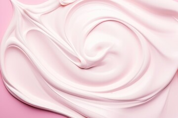 pink yogurt texture