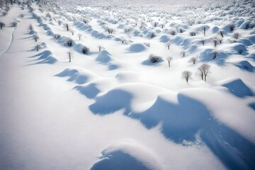 Fototapeta na wymiar snow covered branches 4k HD quality photo. 