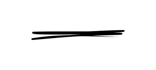 Scribble pen strokes. Doodle pencil scratch. Vector freehand shapes.
