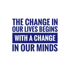 ''Life changing mind'' Quote Illustration, Mindset Concept