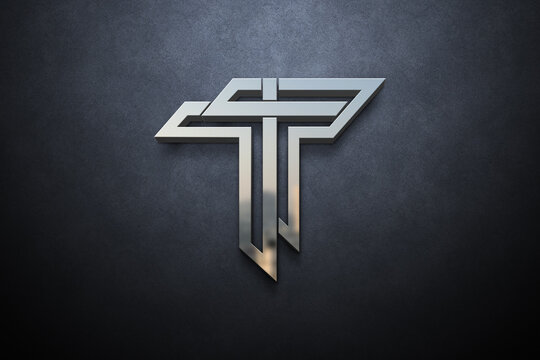 TT Letter Logo Design
Dark Logo Design Mockup