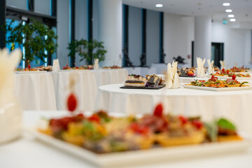  Buffet, catering, coffee breaks during event. High quality photo