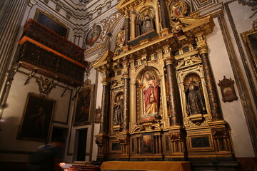 Obraz premium Colegiata de los Santos Justo y Pastor (Antigua Iglesia del Colegio de San Pablo de la Compañía de Jesús), Granada, Andalucía, España