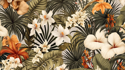 Vintage floral pattern