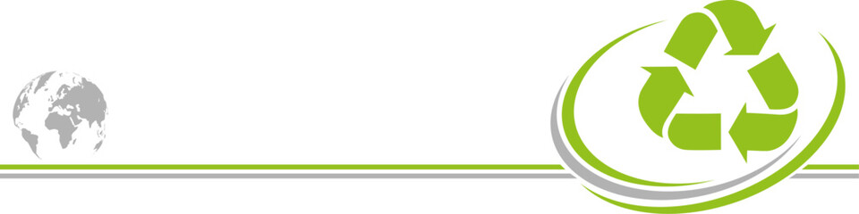 Obraz premium Recycling Pfeile, Recycling, Erdball, Umwelt, Hintergrund 