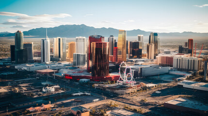 Beautiful Las Vegas view - obrazy, fototapety, plakaty
