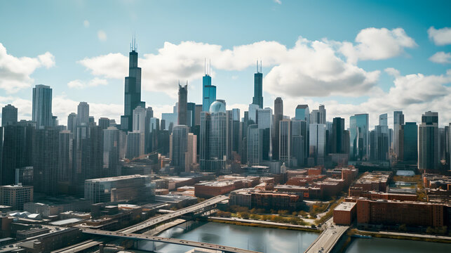 Beautiful Chicago view