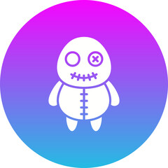 Fototapeta premium Voodoo Doll Icon