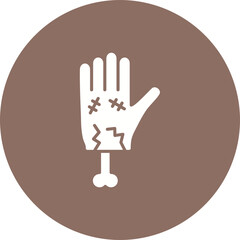 Obraz premium Scary Hand Icon