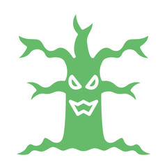 Scary Tree Icon