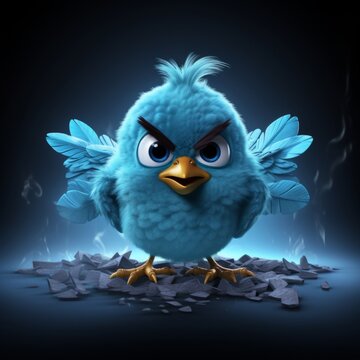 little tricky bird, bird the leader