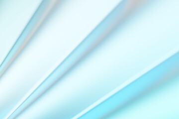 Blue and green shiny fabric texture background. 3d rendering.	