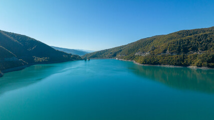 lake in the mountains