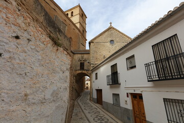 Fototapeta na wymiar Iglesia de la Encarnación, Alhama de Granada, Granada, Andalucía, España