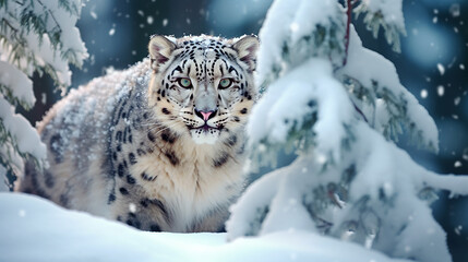 leopardo da neve 