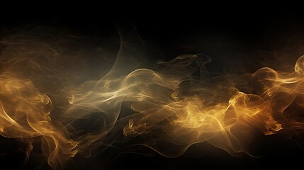 Wallpaper image of Dancing Smoke in a Luminous Dream - A Mystical Journey. Generative AI