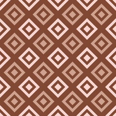 Seamless geometric pattern with line rhombus on gold background. Print for fabric background, textile