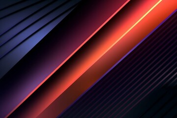 Abstract background with diagonal lines, modern luxury gradient. 3D frame for sale event or party. Generative AI