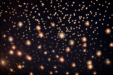 Obraz na płótnie Canvas Wonderful Fireworks for celebrating Happy New Year by Generative AI