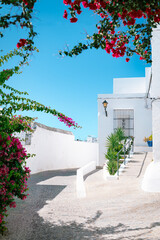 Sunny village in the province of Cadiz called Vejer de la Frontera