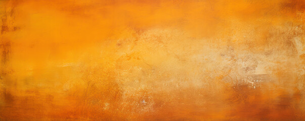 Orange Background with Golden Splash