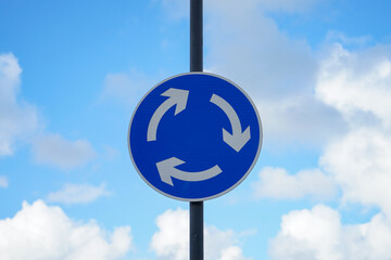 Round about clockwise