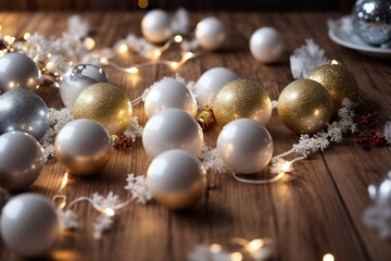 Fototapeta premium Digitally Created Happy New Year Creative Artwork