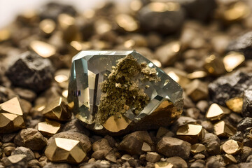 Golden Glimmers: The Lustrous Allure of Pyrite’s Fools’ Gold