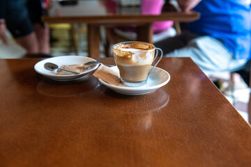 poranna kawa pita w kawiarni © Kamil_k2p