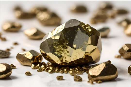 Golden Glimmers: The Lustrous Allure of Pyrite’s Fools’ Gold