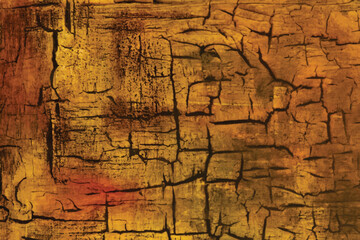 Grunge style cracked texture background