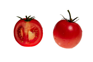 Tomato´s isolated on transparent background