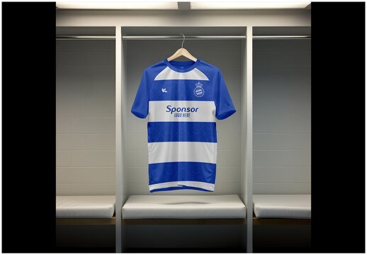 Soccer Jersey on  Hanger
