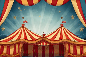 Circus tent background