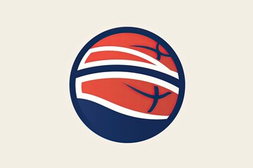 Minimalist Basketball Design for Sports Merchandise: A Modern Take on the Game, generative AI