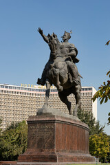 Usbekistan - Taschkent: Denkmal des Nationalhelden Amir Timur