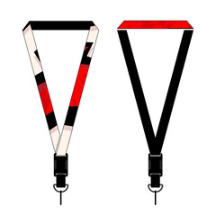Lanyard Template Design For Company