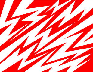 Fototapeta premium Abstract background with various sharp, zigzag and arrow pattern.