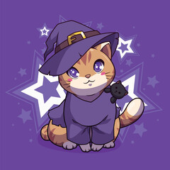 cute kitten in costumes spooky	