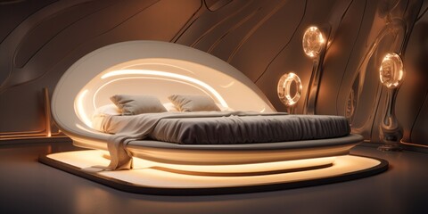 The Future of Sleep: Smart Bed Project Introduces a Futuristic Bed, Ensuring a Good Nights Rest with IoT Connectivity, Smart Home Integration, and Even a VR 'Counting Sheep Experience