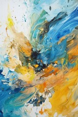 Colorful abstract background paints
