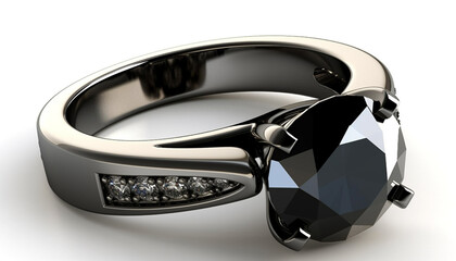 Luxury jewelry platinum, crystal, gold, silver, diamond ring, brooch generated by AI