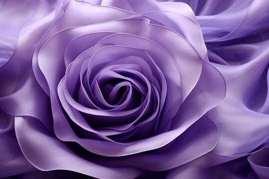purple rose paper wavy close up stock photo, in the style of abstract photography, uhd image, iso 200, soft mist, spiral group, poured, soft lines