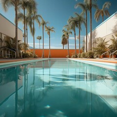 Fototapeta premium luxus pool