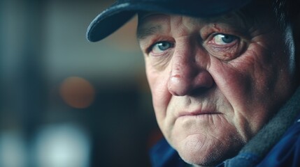 A retired police officer who developed schizophrenia later in life. He often hallucinates seeing criminals from his past cases and becomes paranoid that they are out to get him. His family