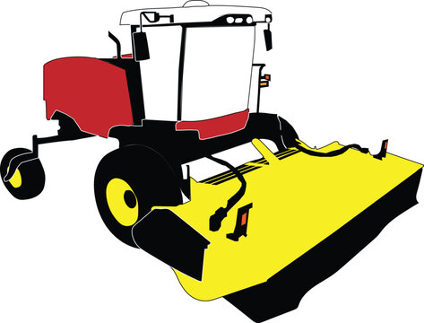 Swather Farm Tractor