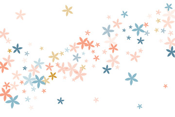 Snowdrop simplistic flowers vector design. Gentle garden blossom elements isolated. Birthday card ornament. Cartoon flowers Snowdrop stylized blossom. Summer daisies.