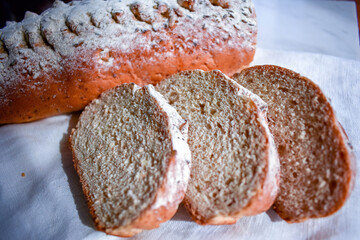 Pan, croissant, pan saludable 