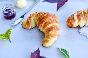 Pan, croissant, pan saludable 