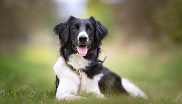Portrait of a stabyhoun dog